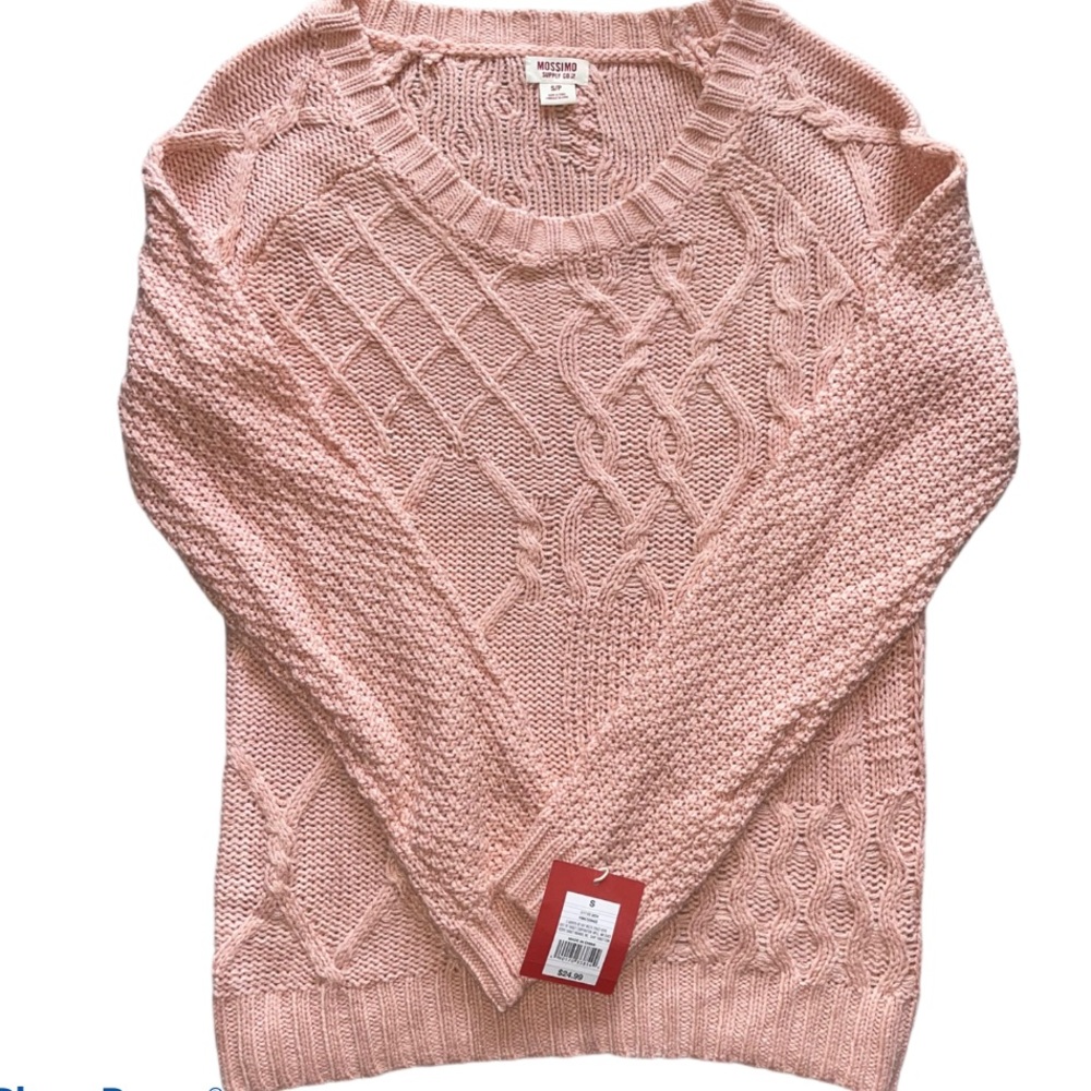 NWT Mossimo Women’s Pink Sweater Size Small